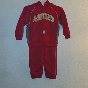 NFL TEAMS 49ers Warm up suit